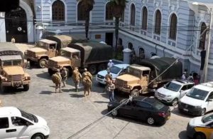 Armada explica la presencia de infantes en el centro de Valparaíso