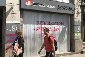 El incendio en sucursal del BancoEstado que sí ocurrió y que todos creían que era un fake