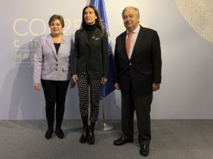 Ministra de Medio Ambiente se reunió con el Secretario General de la ONU