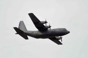 Este es el contingente aéreo desplegado en la búsqueda del desaparecido Hércules C130