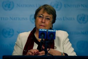 Bachelet anuncia que informe ONU sobre DDHH 