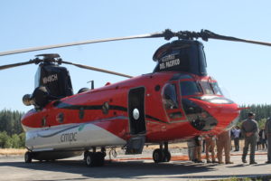 Los modernos helicópteros con los que CMPC combatirá incendios