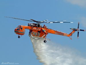 Goliath: El súper helicóptero que combatirá los incendios forestales en Valparaíso
