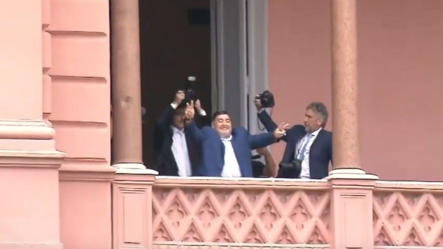maradona casa rosada