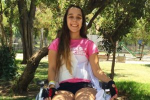 Martina Timis muestra su recuperación a dos meses de su grave accidente en BMX