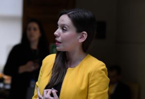 Formalizan por el delito de intimidación a autor de rayados contra diputada Camila Flores