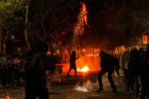 Con incidentes terminó celebración de Año Nuevo en Valparaíso