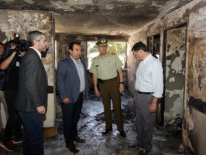 Gobierno presentará acciones legales contra quienes resulten responsables de incendio en iglesia