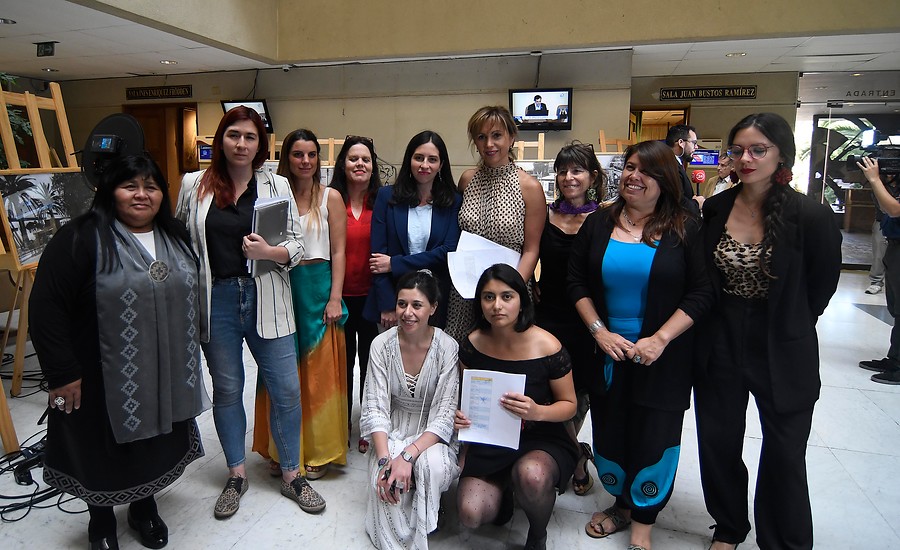 Diputadas oposición