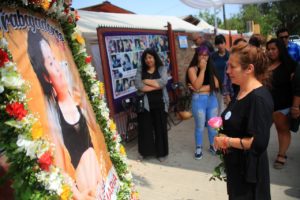 El emotivo funeral de Fernanda Maciel