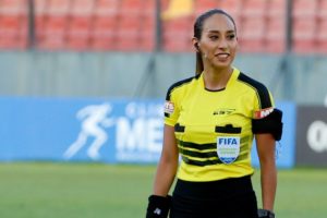 La histórica participación de Cindy Nahuelcoy como jueza asistente en Primera División