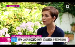 Fran García-Huidobro reaparece en TV tras más de 20 días internada: 