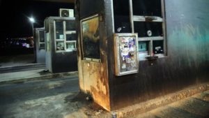Brigadista de Conaf fue detenido por incendios en casetas de peaje