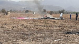 Reportan caída de avioneta en zona norte de Santiago: dos personas fallecidas
