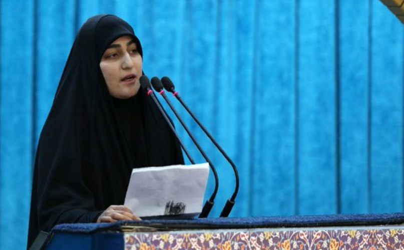Hija del general Soleimani