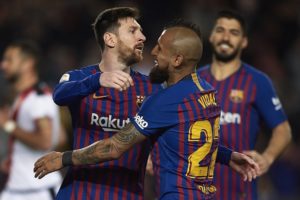 Lionel Messi reveló que Arturo Vidal es uno de los jugadores favoritos de su hijo