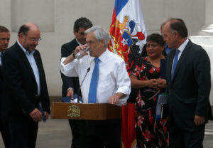 Piñera por crisis hídrica: 