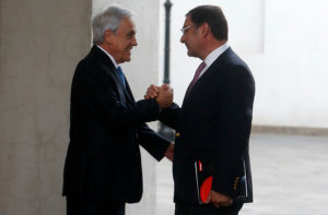 Piñera recibe a Felipe Guevara en La Moneda tras rechazo a acusación constitucional
