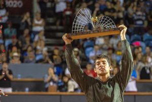 Cristian Garín apareció en la casilla 18 del ranking ATP