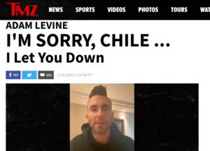 De Chile al mundo: polémica de Adam Levine en Viña 2020 llega a portales internacionales
