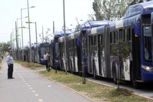 Conductores de Subus en paro: exigen medidas de protección ante el coronavirus