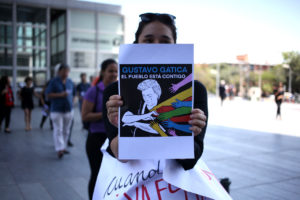 El fuerte mensaje de Gustavo Gatica: 