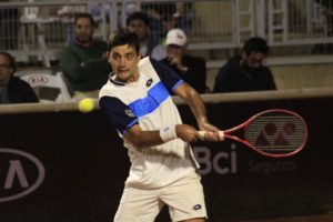 Tomás Barrios escaló 18 puestos en el ranking tras su participación en el ATP de Santiago