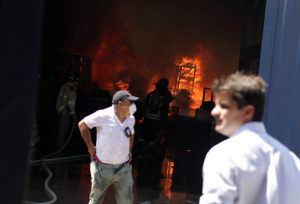 Incendio en Pudahuel: empresa contaba con permisos para elaborar explosivos