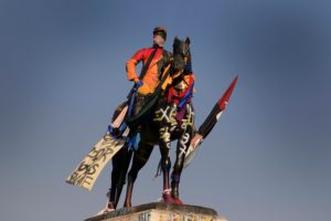Ejército volvió a pedir el traslado de la estatua de Manuel Baquedano