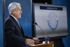 Presidente Piñera por coronavirus: 