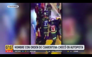 Hombre que tenía que cumplir cuarentena tras viaje al sudeste asiático chocó su vehículo en La Florida