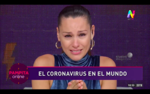 VIDEO | Pampita decidió dejar su programa por miedo al coronavirus: 