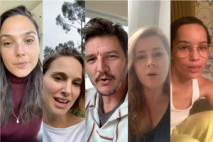 VIDEO | De Gal Gadot a Natalie Portman: famosos en cuarentena se unieron para cantar 