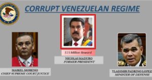 Estados Unidos fija precio a cúpula chavista y uno de los generales anuncia que se entregará a la justicia