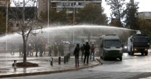 Incidentes en Plaza Italia dejan un saldo de 46 detenidos