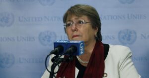 Bachelet advierte sobre represión y censura durante la pandemia de Covid-19