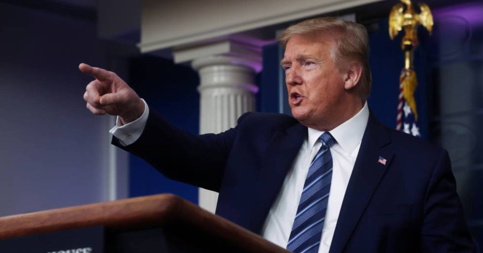 Trump explosiones en Beirut