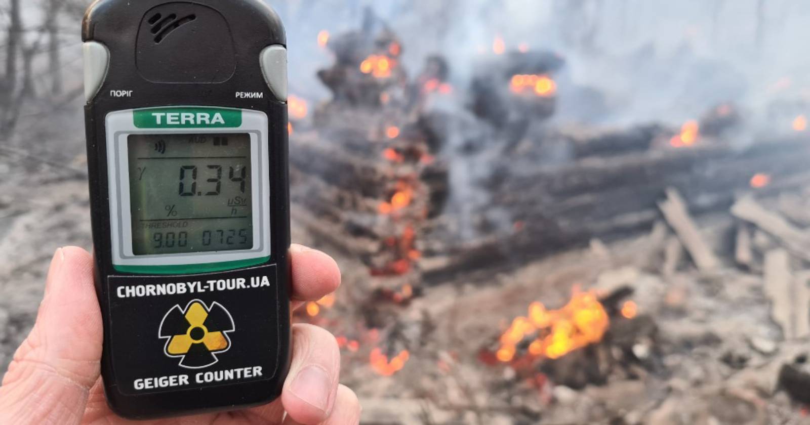 incendio Chernobyl