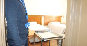 Hotel O'Higgins fue abierto como residencia sanitaria por el coronavirus