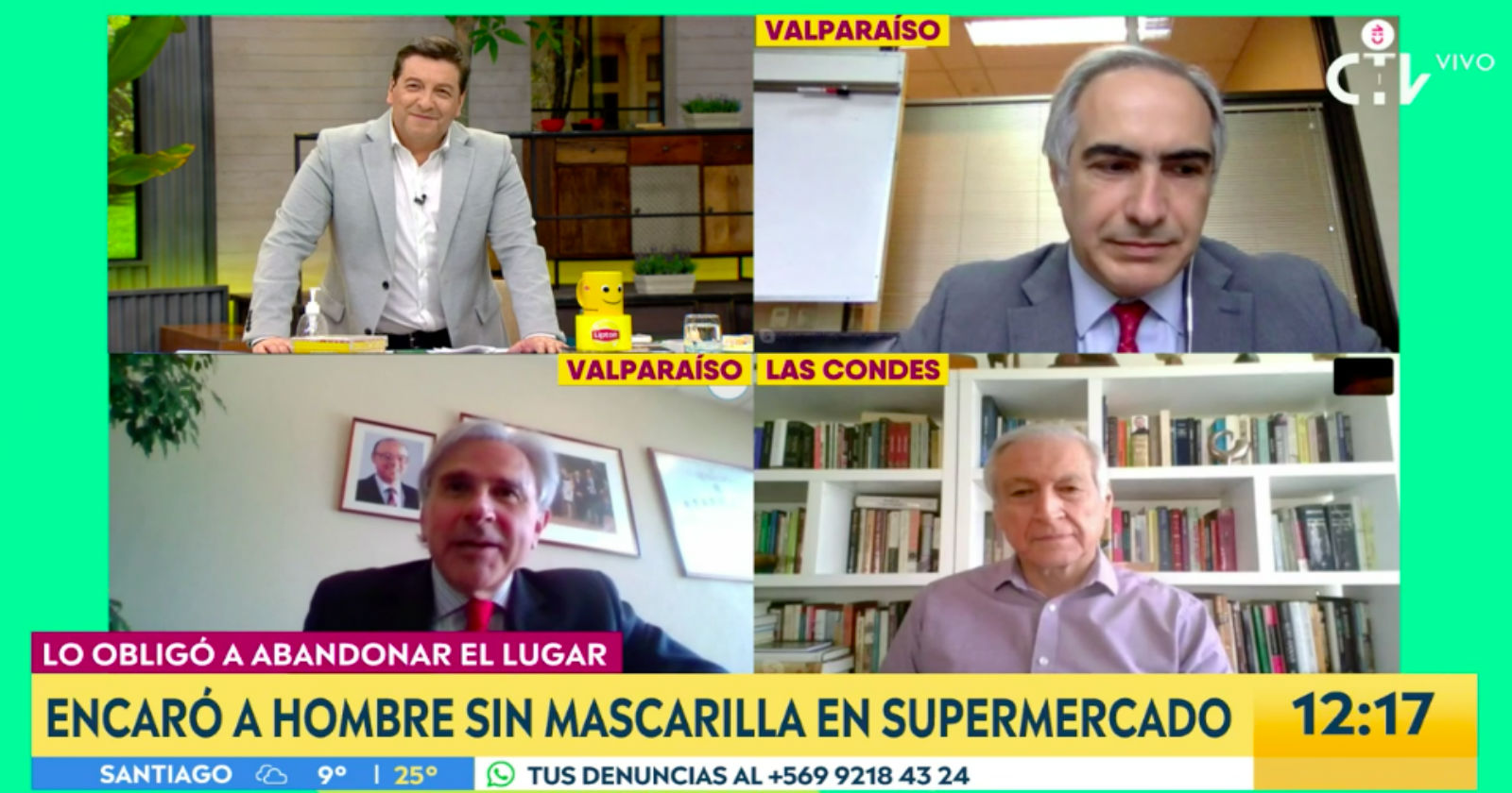 Iván Moreira matinal CHV
