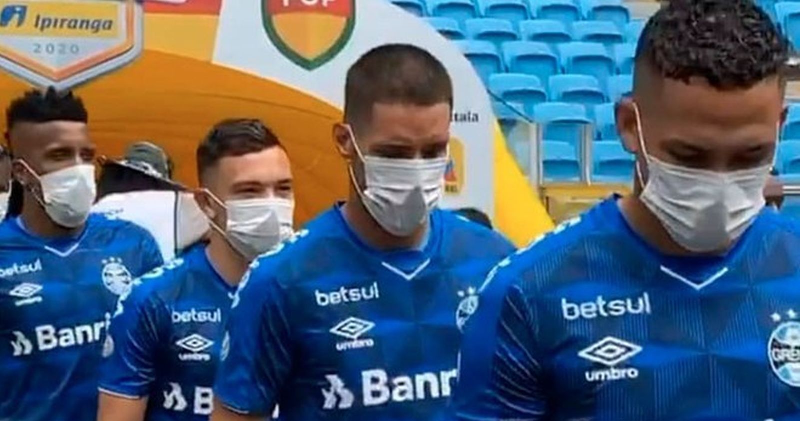mascarillas jugadores