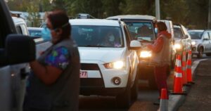 Más de 24.000 automovilistas dejaron Santiago a horas de cuarentena total