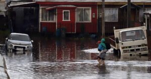Cortes de luz e inundaciones: los sectores afectados por lluvias en la zona central del país
