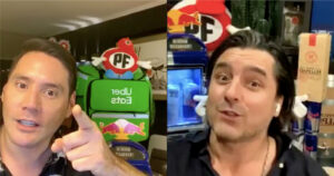 La broma de Jorge Zabaleta a Francisco Saavedra: 