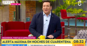 VIDEO | Las primeras palabras de Julio César Rodríguez en su regreso al matinal de Chilevisión