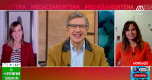 VIDEO | Lavín reapareció en el estudio del Mucho Gusto tras cumplir su cuarentena