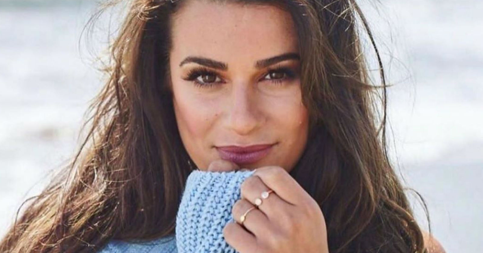lea michele glee