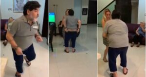 VIDEO | Maradona desata una polémica por aparecer bailando sin ropa interior