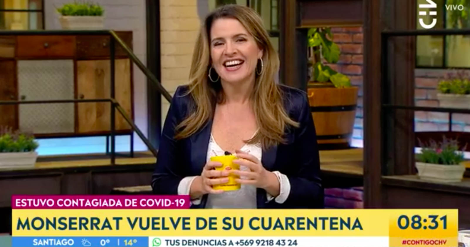 Monserrat Álvarez matinal Chilevisión