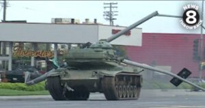 ¿Manifestantes robaron un tanque militar durante las protestas por George Floyd?